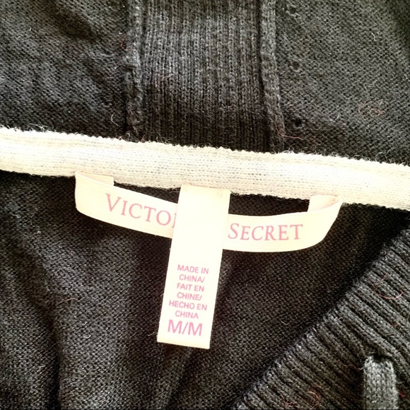 🌸New🌸Victorias Secret Hooded Oversized Sweater M - Picture 3 of 7
